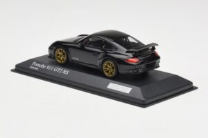 Porsche 911 997.2 GT2 RS Črna z Zlatimi Platišči Minichamps 1:43 400069402 Kovina – slika 3 od 4