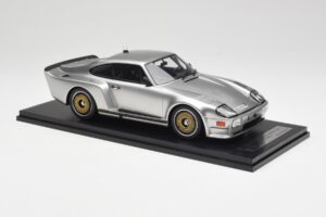 Porsche 911 930 Almeras Biturbo 3.3 Srebrna Kess 1:18 KE18005B Smola – slika 4 od 6