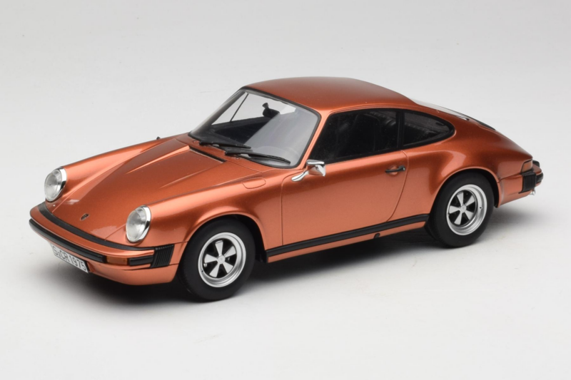 Porsche 911 G-Series Carrera 2.7 Rjasto Oranžna GT Spirit 1:18 GT011CS Smola