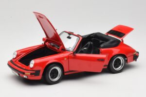 Porsche 911 SC Kabriolet Rdeč Minichamps 1:18 100063030 Kovina – slika 2 od 8