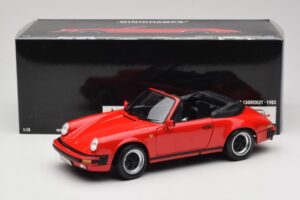 Porsche 911 SC Kabriolet Rdeč Minichamps 1:18 100063030 Kovina – slika 8 od 8