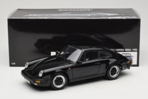 Porsche 911 Carrera 3.2 Črn Minichamps 1:18 100063060-R1 Kovina – slika 8 od 8
