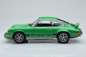 Porsche 911 Carrera RS 2.7 Zelen Norev 1:18 187680 Kovina – slika 3 od 6