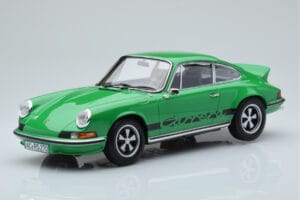 Porsche 911 Carrera RS 2.7 Zelen Norev 1:18 187680 Kovina