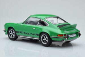 Porsche 911 Carrera RS 2.7 Zelen Norev 1:18 187680 Kovina – slika 5 od 6