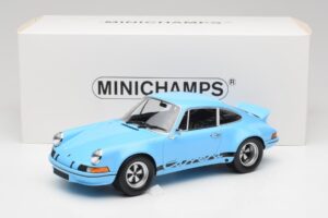 Porsche 911 Carrera RSR Moder & Črn Minichamps 1:18 107065021 Kovina – slika 6 od 6