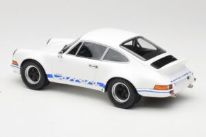 Porsche 911 Carrera RSR Group 4 GT Bela & Modra 1973 Minichamps 1:18 107065020 Kovina – slika 5 od 6
