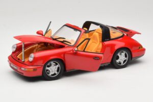 Porsche 911 Carrera Targa Rdeč Anson 1:18 3054 Kovina – slika 2 od 8