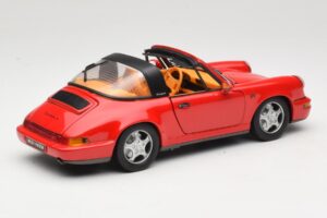 Porsche 911 Carrera Targa Rdeč Anson 1:18 3054 Kovina – slika 3 od 8