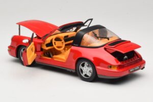 Porsche 911 Carrera Targa Rdeč Anson 1:18 3054 Kovina – slika 5 od 8