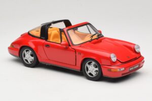 Porsche 911 Carrera Targa Rdeč Anson 1:18 3054 Kovina – slika 6 od 8