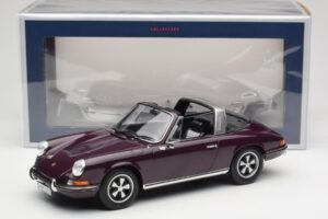 Porsche 911 E Targa Vijolična Norev 1:18 187644 Kovina – slika 7 od 7