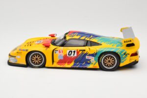Porsche 911 GT1 #1 D. Rohr / R. Pilgrim / A. McNish 1997 UT Models 1:18 39724 Kovina – slika 4 od 8