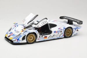 Porsche 911 GT1 #25 Porsche AG U. Alzen / J. Muller / B. Wollek 24 Hours of Le Mans 1998 Maisto 1:18 56052 Kovina – slika 2 od 8