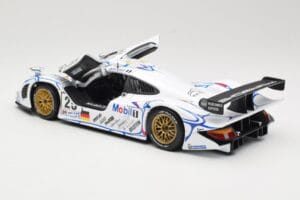 Porsche 911 GT1 #25 Porsche AG U. Alzen / J. Muller / B. Wollek 24 Hours of Le Mans 1998 Maisto 1:18 56052 Kovina – slika 5 od 8