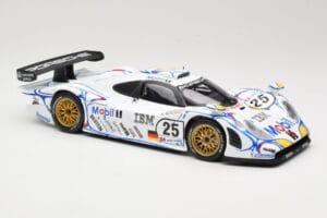 Porsche 911 GT1 #25 Porsche AG U. Alzen / J. Muller / B. Wollek 24 Hours of Le Mans 1998 Maisto 1:18 56052 Kovina – slika 6 od 8