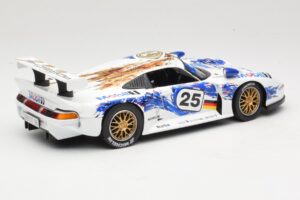 Porsche 911 GT1 #25 1999 Anson 1:18 30322-W Kovina – slika 2 od 6