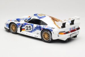 Porsche 911 GT1 #25 1999 Anson 1:18 30322-W Kovina – slika 5 od 6
