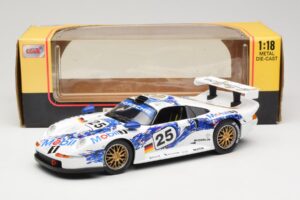 Porsche 911 GT1 #25 1999 Anson 1:18 30322-W Kovina – slika 6 od 6