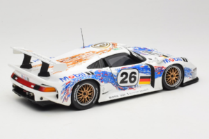 Porsche 911 GT1 #26 K. Wendlinger / Goody / Y. Dalmas 24 Hours of Le Mans 1996 UT Models 1:18 180966626 Kovina – slika 3 od 8