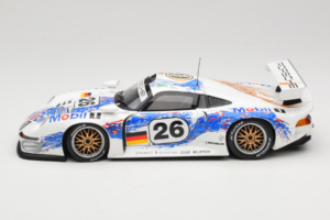 Porsche 911 GT1 #26 K. Wendlinger / Goody / Y. Dalmas 24 Hours of Le Mans 1996 UT Models 1:18 180966626 Kovina – slika 4 od 8