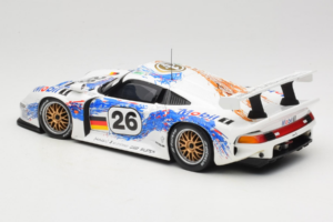 Porsche 911 GT1 #26 K. Wendlinger / Goody / Y. Dalmas 24 Hours of Le Mans 1996 UT Models 1:18 180966626 Kovina – slika 5 od 8