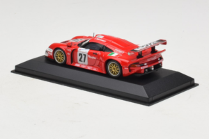 Porsche 911 GT1 #27 BMS Scuderia Italia 24 Hours of Le Mans 1997 Minichamps 1:43 430976627 Kovina – slika 3 od 4