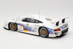 Porsche 911 GT1 #7 Y. Dalmas / R. Wollek FIA GT Championship 1997 UT Models 1:18 39721 Kovina – slika 7 od 8