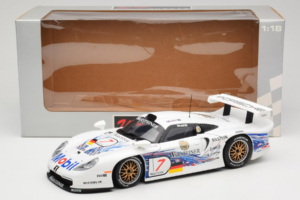 Porsche 911 GT1 #7 Y. Dalmas / R. Wollek FIA GT Championship 1997 UT Models 1:18 39721 Kovina – slika 8 od 8