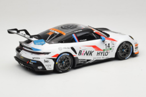 Porsche 911 GT3 Cup 992 #14 R. de Haan Oschersleben GP 2024 IXO 1:18 18RMC219 Kovina – slika 2 od 6