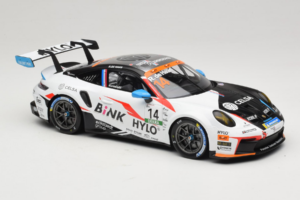 Porsche 911 GT3 Cup 992 #14 R. de Haan Oschersleben GP 2024 IXO 1:18 18RMC219 Kovina – slika 4 od 6