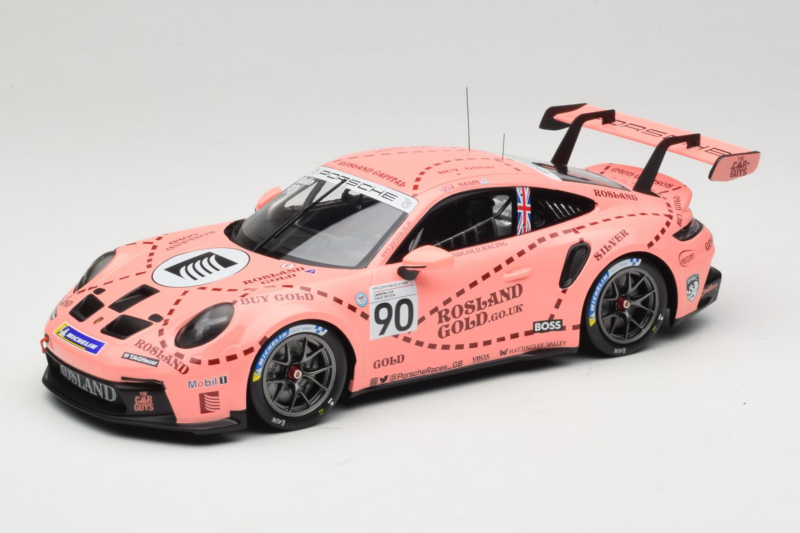 Porsche 911 GT3 Cup 992 #90 J. Malin Brands Hatch 2023 IXO 1:18 18RMC225 Kovina