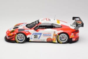 Porsche 911 GT3 R #31 Frikadelli Racing N. Siedler / M. Seefried 24 Hours Nürburgring 2018 Minichamps 1:18 153186931 Kovina – slika 3 od 6