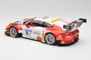 Porsche 911 GT3 R #31 Frikadelli Racing N. Siedler / M. Seefried 24 Hours Nürburgring 2018 Minichamps 1:18 153186931 Kovina – slika 5 od 6