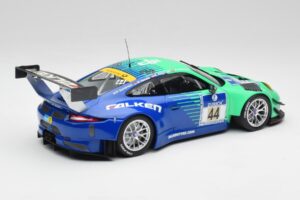 Porsche 911 GT3 R #44 Falken Motorsport W. Henzler / P. Dumbreck NBR 2016 Minichamps 1:18 155166044 Kovina – slika 2 od 6