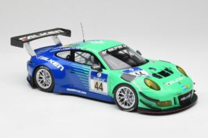 Porsche 911 GT3 R #44 Falken Motorsport W. Henzler / P. Dumbreck NBR 2016 Minichamps 1:18 155166044 Kovina – slika 4 od 6
