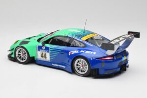 Porsche 911 GT3 R #44 Falken Motorsport W. Henzler / P. Dumbreck NBR 2016 Minichamps 1:18 155166044 Kovina – slika 5 od 6