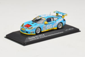Porsche 911 GT3 R #66 Buckler / Schrom 24 Hours of Daytona 2002 Minichamps 1:43 400026966 Kovina – slika 2 od 4