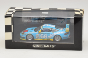 Porsche 911 GT3 R #66 Buckler / Schrom 24 Hours of Daytona 2002 Minichamps 1:43 400026966 Kovina – slika 4 od 4