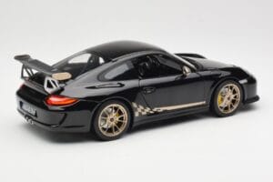 Porsche 911 997 GT3 RS Črna Norev 1:18 187563 Kovina – slika 3 od 8