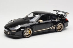 Porsche 911 997 GT3 RS Črna Norev 1:18 187563 Kovina