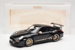 Porsche 911 997 GT3 RS Črna Norev 1:18 187563 Kovina – slika 8 od 8