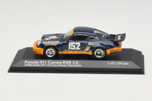 Porsche 911 RSR 3.0 #152 H. Heyer / Keller Imola 1974 Class Winners Minichamps 1:43 430746952 Kovina