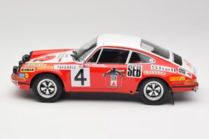 Porsche 911 S #4 G. Larrousse / M. Perramond 2nd Place Rally Monte Carlo 1972 Minichamps 1:18 107726804 Smola – slika 3 od 6