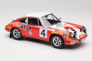 Porsche 911 S #4 G. Larrousse / M. Perramond 2nd Place Rally Monte Carlo 1972 Minichamps 1:18 107726804 Smola – slika 4 od 6