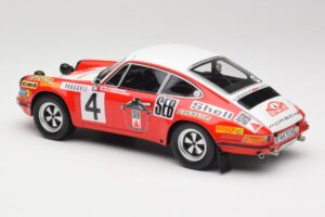 Porsche 911 S #4 G. Larrousse / M. Perramond 2nd Place Rally Monte Carlo 1972 Minichamps 1:18 107726804 Smola – slika 5 od 6