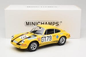 Porsche 911 S Racing Team AAW #79 H. Frohlich / P. Toivonen 1000km Nurburgring 1971 Minichamps 1:18 107706879 Smola – slika 6 od 6