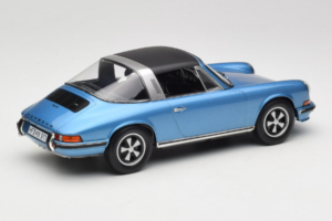 Porsche 911 S Targa Blue Metallic Norev 1:18 187646 Kovina – slika 3 od 8
