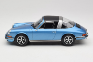 Porsche 911 S Targa Blue Metallic Norev 1:18 187646 Kovina – slika 4 od 8