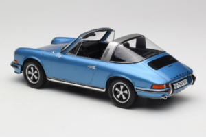 Porsche 911 S Targa Blue Metallic Norev 1:18 187646 Kovina – slika 6 od 8